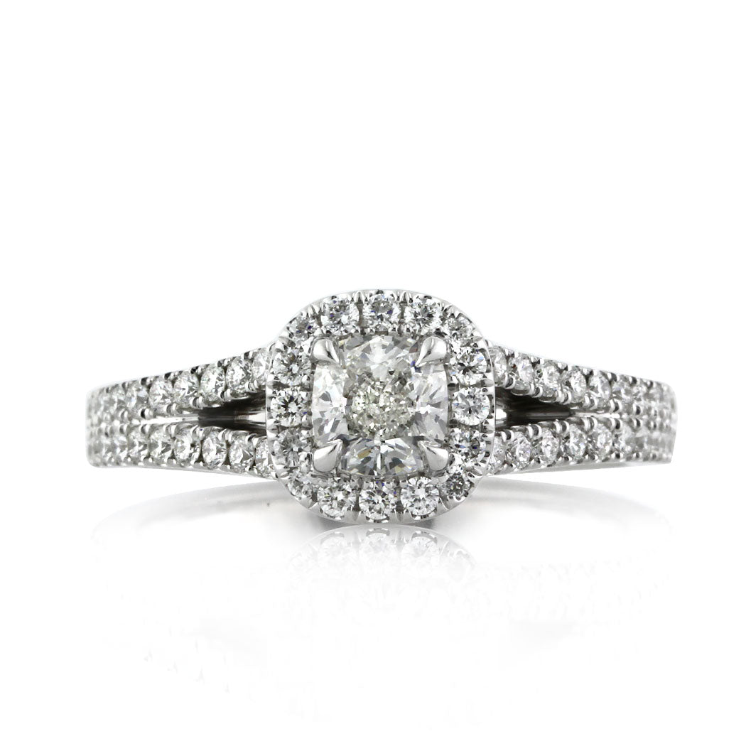 1.40ct Cushion Cut Diamond Engagement Ring
