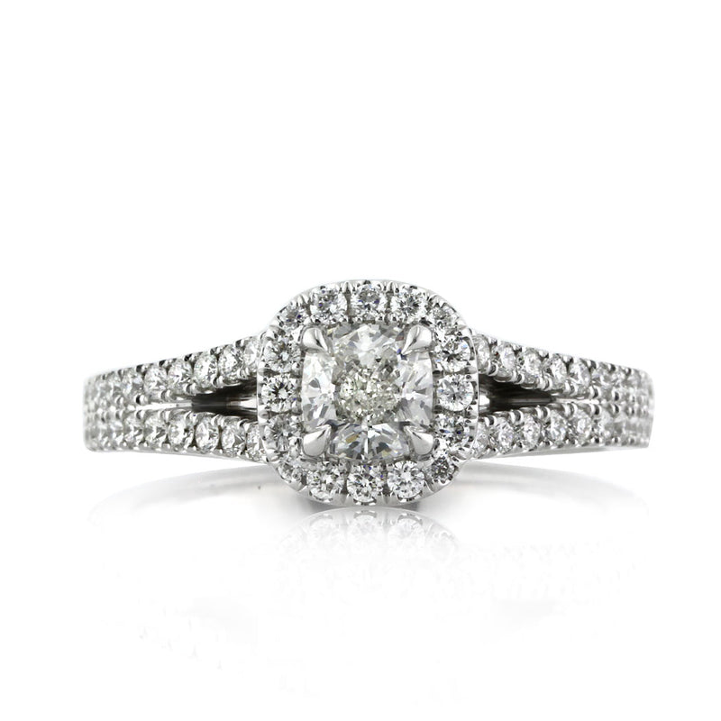 1.40ct Cushion Cut Diamond Engagement Ring