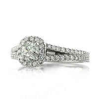 1.40ct Cushion Cut Diamond Engagement Ring
