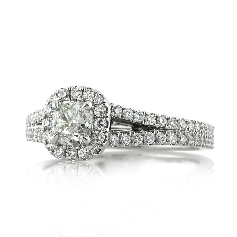 1.40ct Cushion Cut Diamond Engagement Ring