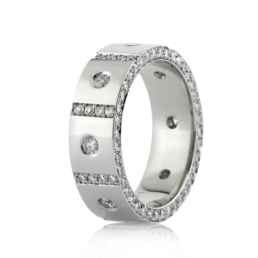 1.50ct Round Brilliant Cut Diamond Eternity Band