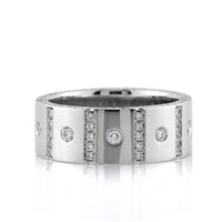 Men's 1.40ct Round Brilliant Cut Diamond Wedding Band
