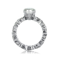 6.76ct Marquise Cut Diamond Engagement Ring