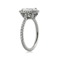 1.95ct Oval Cut Diamond Engagement Ring