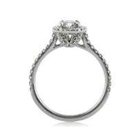 1.95ct Oval Cut Diamond Engagement Ring