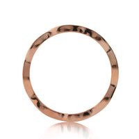 0.25ct Round Brilliant Cut Diamond Eternity Band in 18k Rose Gold