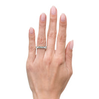 4.00ct Round Brilliant Cut Diamond Eternity Band in Platinum