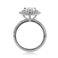 2.61ct Pear Shaped Diamond Engagement Ring