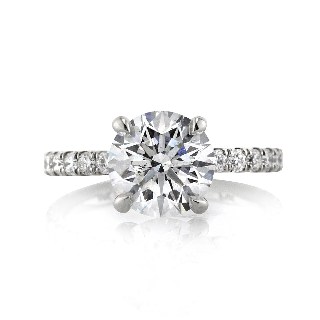 2.32ct Round Brilliant Cut Diamond Engagement Ring