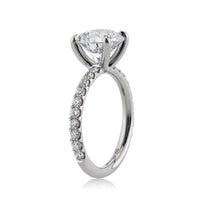 2.32ct Round Brilliant Cut Diamond Engagement Ring