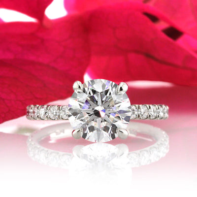 2.32ct Round Brilliant Cut Diamond Engagement Ring