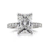4.89ct Radiant Cut Diamond Engagement Ring