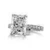 4.89ct Radiant Cut Diamond Engagement Ring