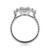 3.14ct Radiant Cut Diamond Engagement Ring