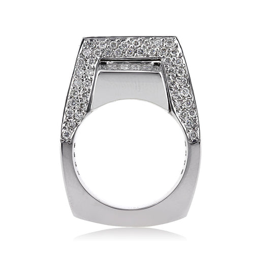 4.20ct Architectural Diamond Ring