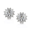 7.20ct Round Brilliant Cut Diamond Stud Earrings