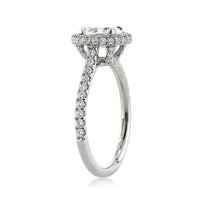 1.70ct Oval Cut Diamond Engagement Ring