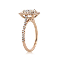 1.57ct Radiant Cut Diamond Engagement Ring