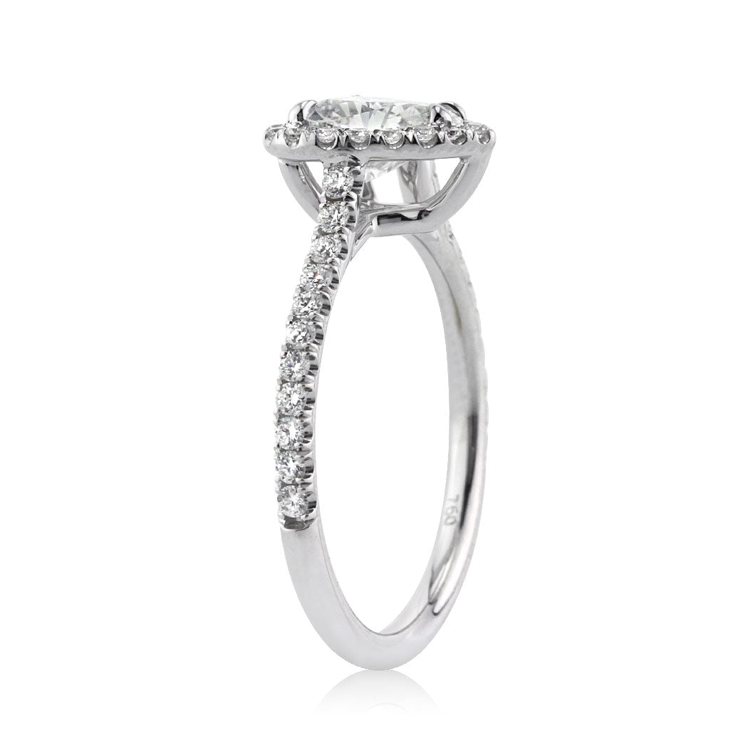 1.40ct Heart Shaped Diamond Engagement Ring