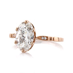 1.78ct Oval Cut Diamond Engagement Ring
