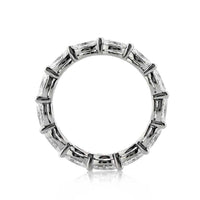 2.50ct Oval Cut Diamond Eternity Band in Platinum
