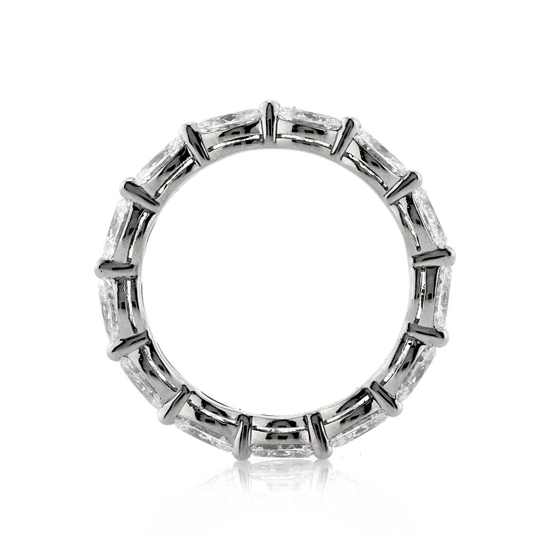 2.50ct Oval Cut Diamond Eternity Band in Platinum