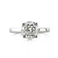 2.26ct Round Brilliant Cut Diamond Solitaire Engagement Ring