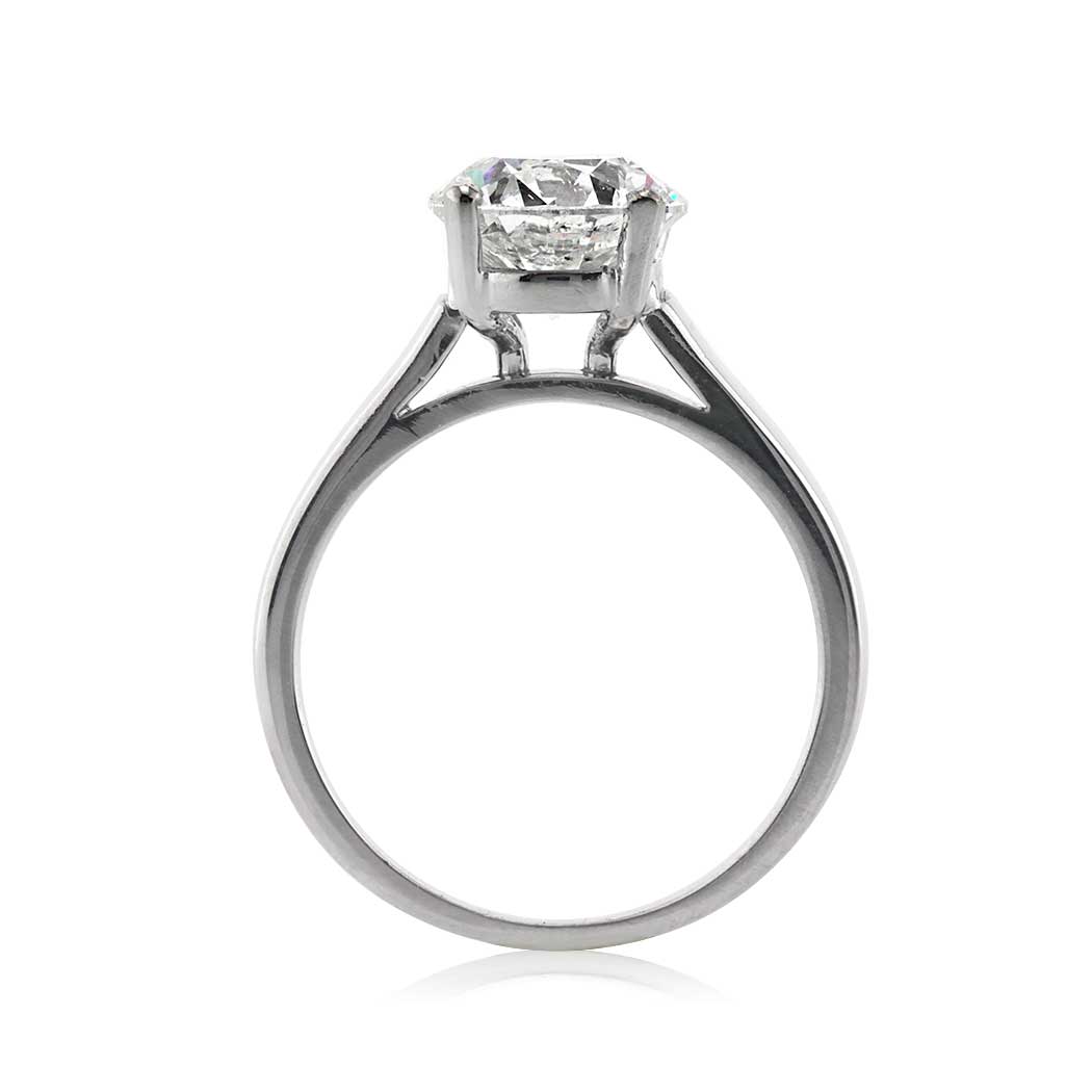 2.26ct Round Brilliant Cut Diamond Solitaire Engagement Ring