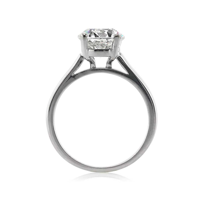 2.26ct Round Brilliant Cut Diamond Solitaire Engagement Ring
