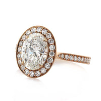 2.75ct Oval Cut Diamond Engagement Ring