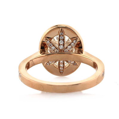 2.75ct Oval Cut Diamond Engagement Ring