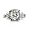 1.70ct Old European Cut Diamond Engagement Ring