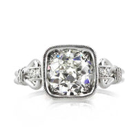 1.70ct Old European Cut Diamond Engagement Ring