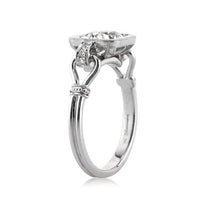 1.70ct Old European Cut Diamond Engagement Ring