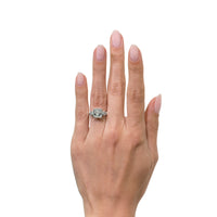 1.70ct Old European Cut Diamond Engagement Ring