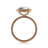 3.56ct Old European Cut Diamond Engagement Ring