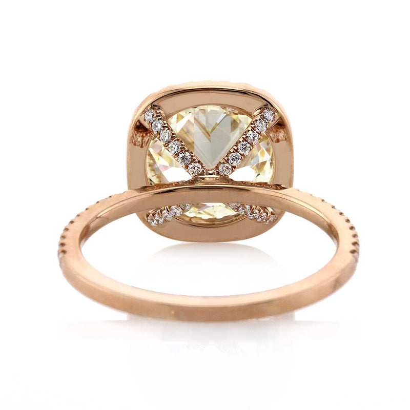 3.56ct Old European Cut Diamond Engagement Ring