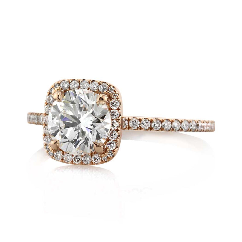 1.63ct Round Brilliant Cut Diamond Engagement Ring