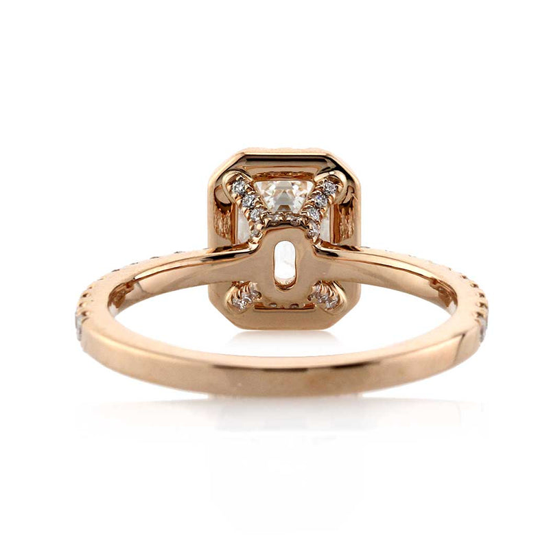 1.51ct Emerald Cut Diamond Engagement Ring