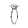 2.56ct Oval Cut Diamond Engagement Ring