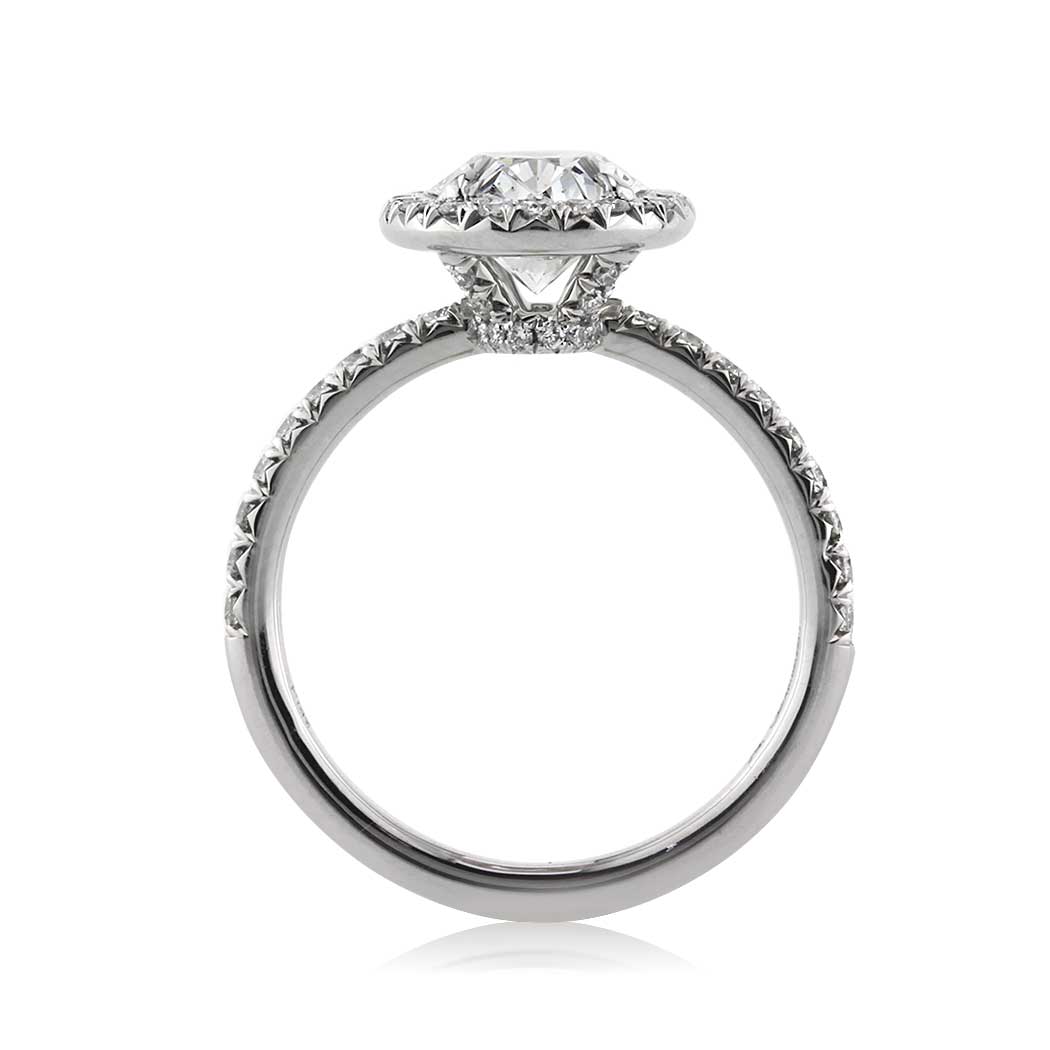 2.56ct Oval Cut Diamond Engagement Ring