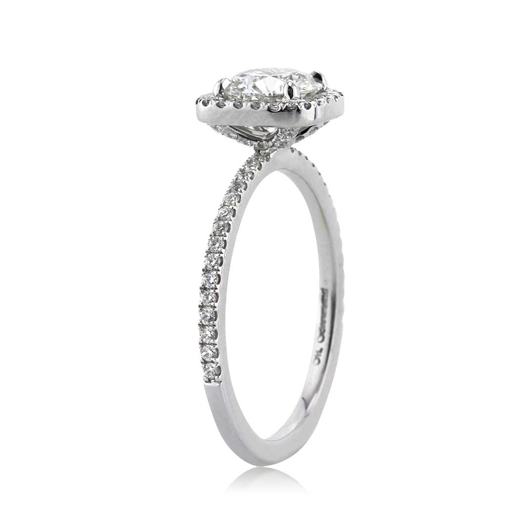 1.37ct Round Brilliant Cut Diamond Engagement Ring