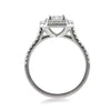 1.57ct Emerald Cut Diamond Engagement Ring