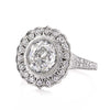 2.77ct Old Mine Cut Diamond Engagement Ring