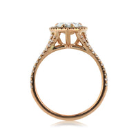 2.43ct Pear Shaped Diamond Engagement Ring