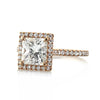 2.64ct Princess Cut Diamond Engagement Ring