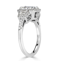 2.50ct Radiant Cut Diamond Engagement Ring