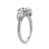 1.67ct Oval Cut Diamond Engagement Ring