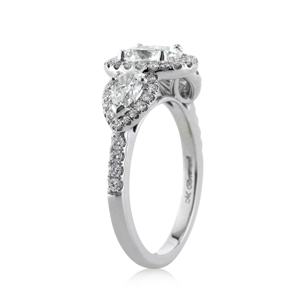 1.67ct Oval Cut Diamond Engagement Ring