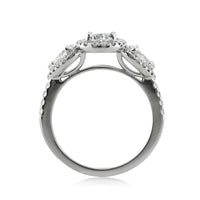 1.67ct Oval Cut Diamond Engagement Ring